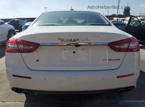 ZAM56YPA2K1308572 2019 MASERATI QUATTROPOR White 