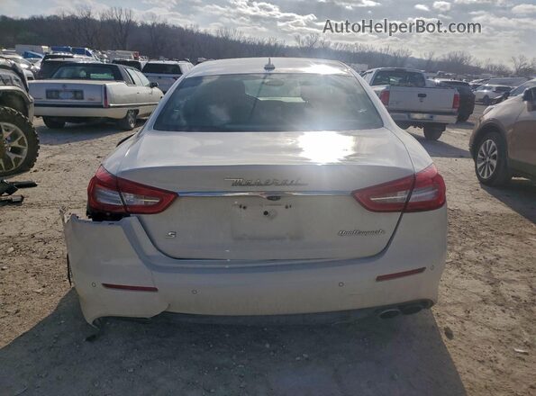 ZAM56YPA6J1283013 2018 MASERATI QUATTROPOR White Vista trasera