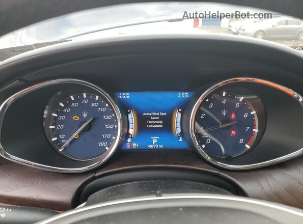 ZAM56YRA0K1339588 2019 MASERATI QUATTROPOR Blue 