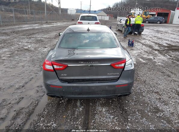 ZAM56YRA2J1295009 2018 MASERATI QUATTROPOR Gray 