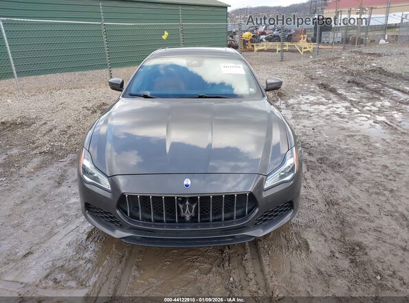 ZAM56YRA2J1295009 2018 MASERATI QUATTROPOR Gray Widok zestawu wskaźników
