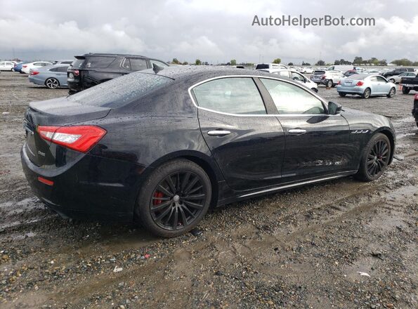 ZAM57RSA1H1240915 2017 MASERATI GHIBLI Black Հետևի աջ