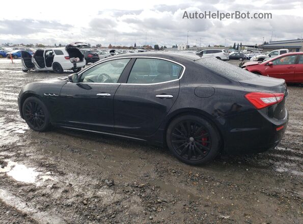 ZAM57RSA1H1240915 2017 MASERATI GHIBLI Black Հետևի ձախ