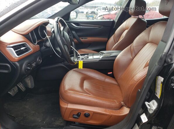 ZAM57RSA1H1240915 2017 MASERATI GHIBLI Black Սալոնի դիմացի տեսք