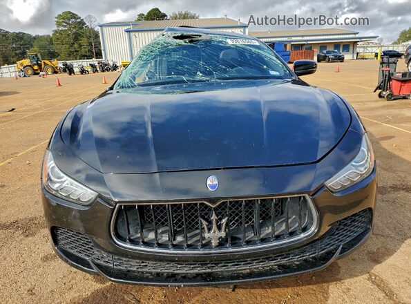 ZAM57RSA8H1197786 2017 MASERATI GHIBLI Черный 