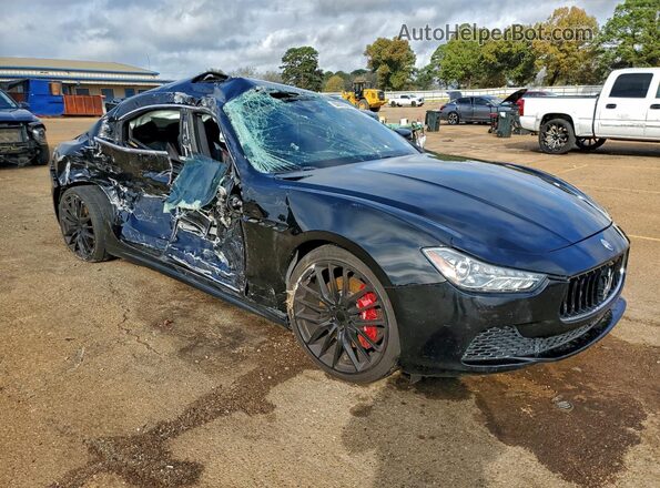 ZAM57RSA8H1197786 2017 MASERATI GHIBLI Черный 