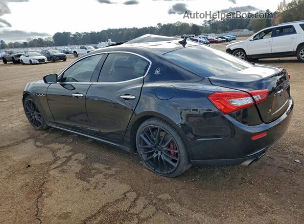 ZAM57RSA8H1197786 2017 MASERATI GHIBLI Черный 