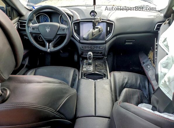 ZAM57RSA8H1197786 2017 MASERATI GHIBLI Черный 