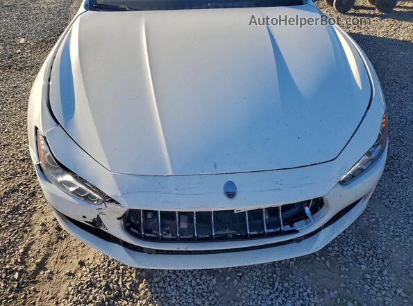 ZAM57RTL6H1219008 2017 MASERATI GHIBLI White 