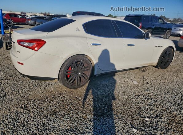 ZAM57RTL6H1219008 2017 MASERATI GHIBLI White 