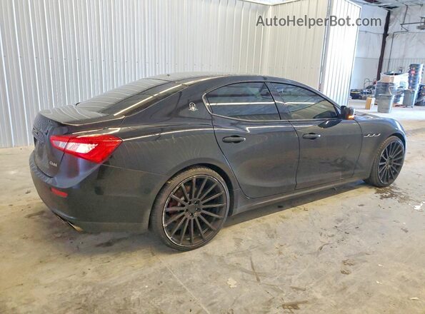 ZAM57XSA0G1167104 2016 MASERATI GHIBLI Черный Задняя правая четверть