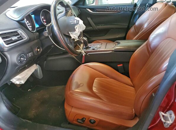 ZAM57XSA5J1271126 2018 MASERATI GHIBLI Maroon 
