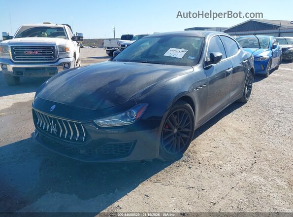 ZAM57XSA5K1315921 2019 MASERATI GHIBLI Черный Передняя левая четверть