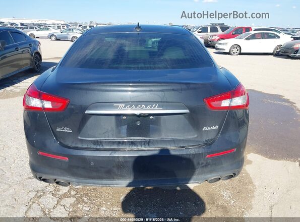 ZAM57XSA5K1315921 2019 MASERATI GHIBLI Черный 