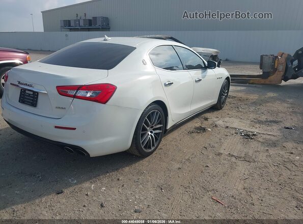 ZAM57XSA5K1319645 2019 MASERATI GHIBLI White Հետևի աջ