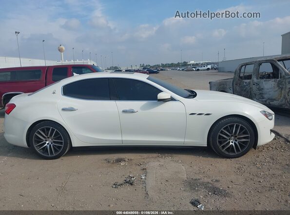 ZAM57XSA5K1319645 2019 MASERATI GHIBLI White Սարքավորումների վահանակի տեսք