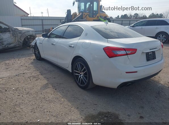 ZAM57XSA5K1319645 2019 MASERATI GHIBLI White Հետևի ձախ