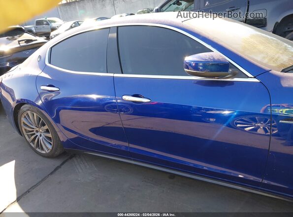 ZAM57XSA6K1324997 2019 MASERATI GHIBLI Blue Панорамний вид салону 360°
