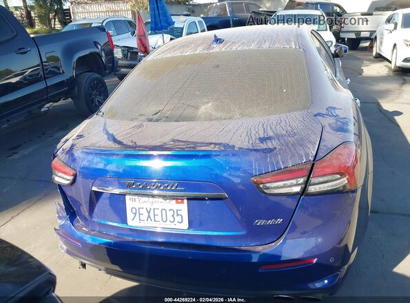 ZAM57XSA6K1324997 2019 MASERATI GHIBLI Blue 
