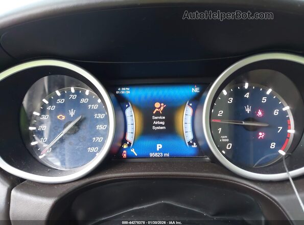 ZAM57XSA7H1206000 2017 MASERATI GHIBLI Beige უკანა სავარძლების ხედი