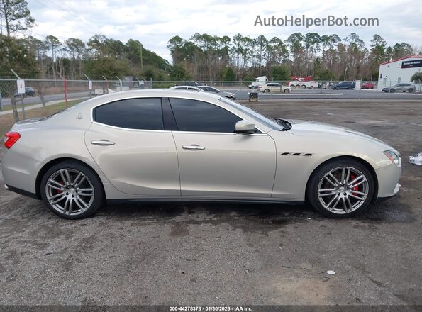 ZAM57XSA7H1206000 2017 MASERATI GHIBLI Beige უკანა სალონის ხედი