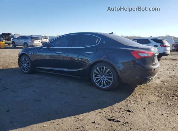 ZAM57XSA7K1328296 2019 MASERATI GHIBLI Черный Задняя левая четверть