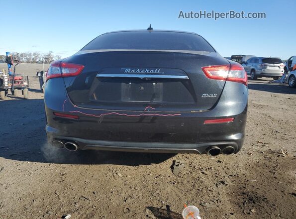 ZAM57XSA7K1328296 2019 MASERATI GHIBLI Черный Вид сзади