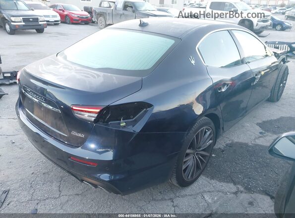 ZAM57XSA8N1388933 2022 MASERATI GHIBLI Dark Blue Задняя правая четверть