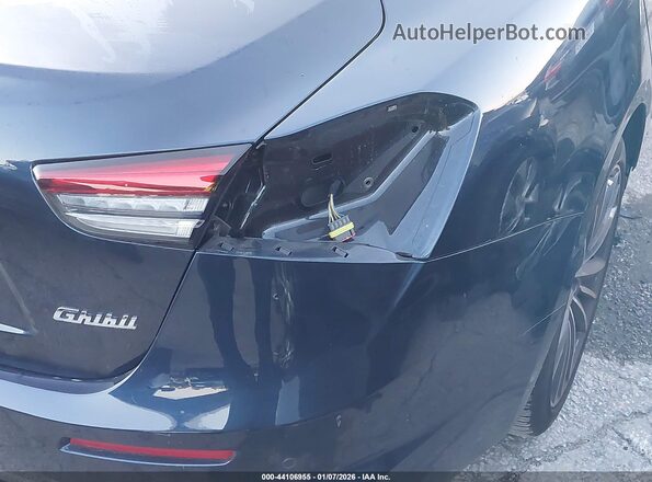 ZAM57XSA8N1388933 2022 MASERATI GHIBLI Dark Blue 
