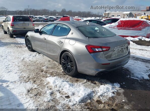 ZAM57XSAXK1320810 2019 MASERATI GHIBLI Gray Trasero izquierdo