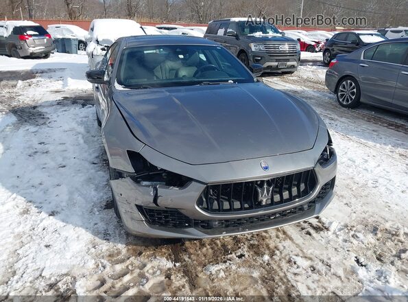 ZAM57XSAXK1320810 2019 MASERATI GHIBLI Gray 