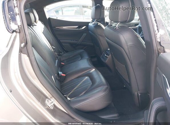 ZAM57XSAXK1320810 2019 MASERATI GHIBLI Gray Vista de la etiqueta del VIN