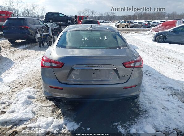 ZAM57XSAXK1320810 2019 MASERATI GHIBLI Gray 