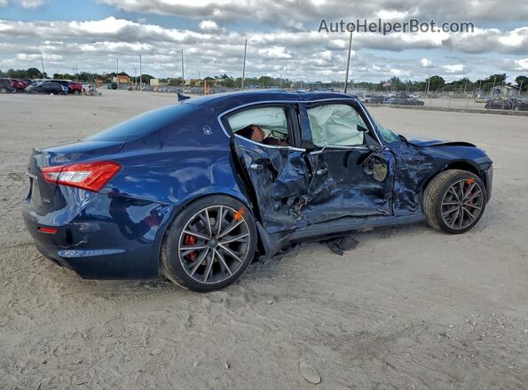 ZAM57YSA6L1352631 2020 MASERATI GHIBLI Blue Trasero derecho