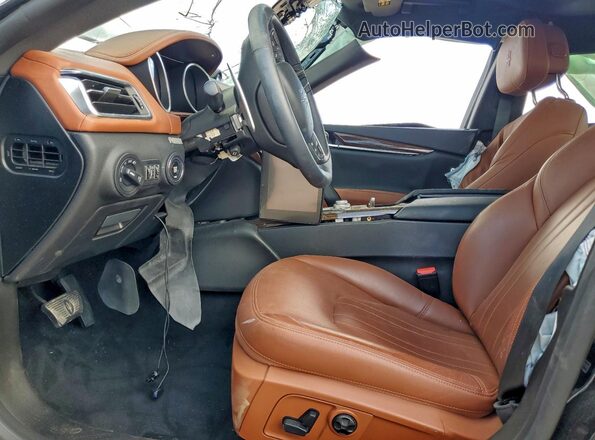 ZAM57YSA6L1352631 2020 MASERATI GHIBLI Blue Vista interior delantera
