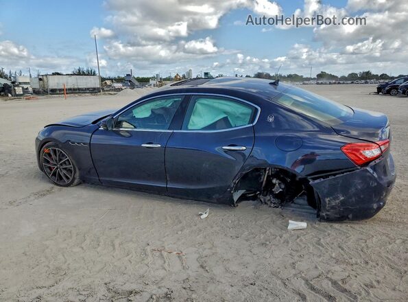 ZAM57YSA6L1352631 2020 MASERATI GHIBLI Blue Trasero izquierdo