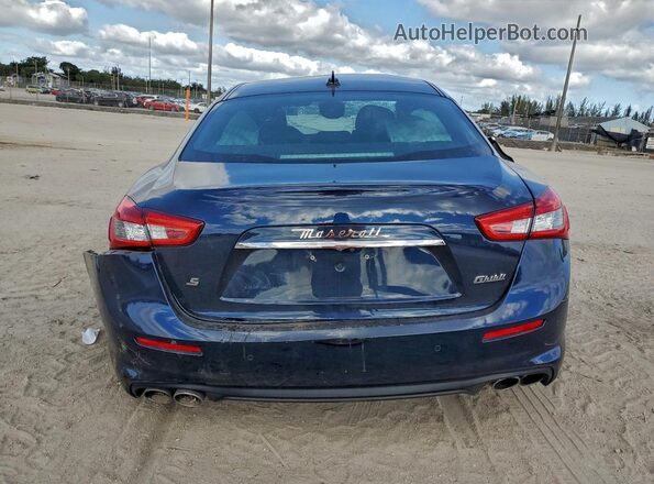 ZAM57YSA6L1352631 2020 MASERATI GHIBLI Blue Vista trasera