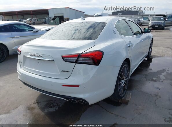 ZAM57YSL1M1362065 2021 MASERATI GHIBLI White Trasero derecho