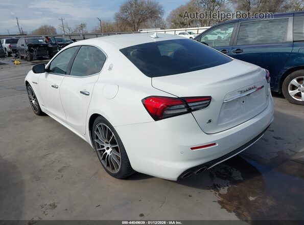 ZAM57YSL1M1362065 2021 MASERATI GHIBLI White Trasero izquierdo