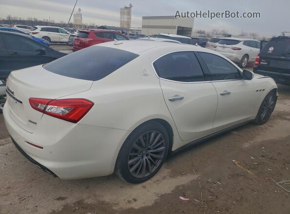 ZAM57YTA4K1324968 2019 MASERATI GHIBLI White უკანა მარჯვენა