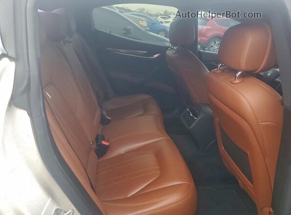 ZAM57YTA4K1324968 2019 MASERATI GHIBLI White უკანა სავარძლების ხედი
