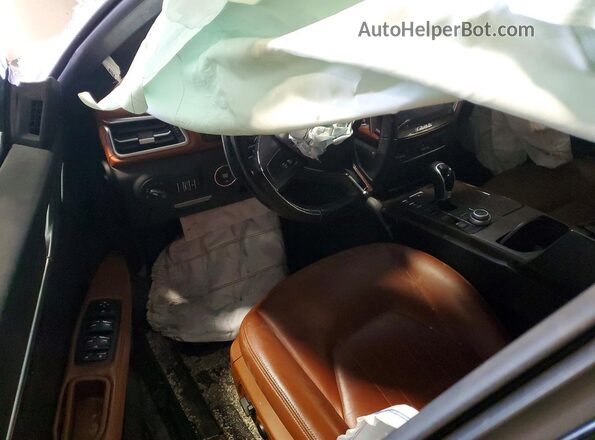 ZAM57YTA8J1281315 2018 MASERATI GHIBLI Gray Widok deski rozdzielczej
