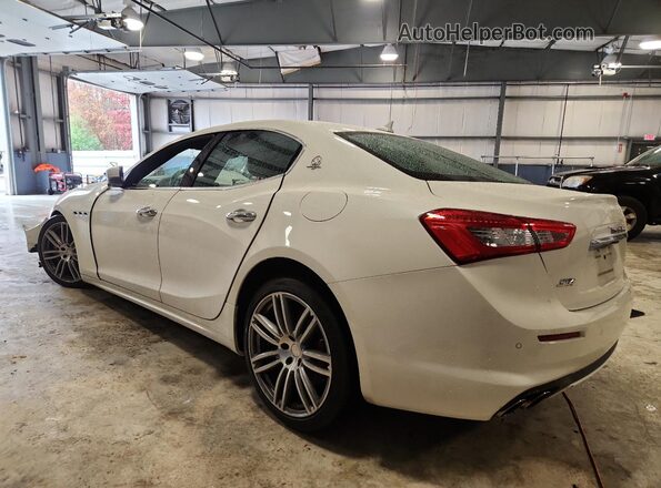 ZAM57YTL8K1319211 2019 MASERATI GHIBLI White Tył lewy