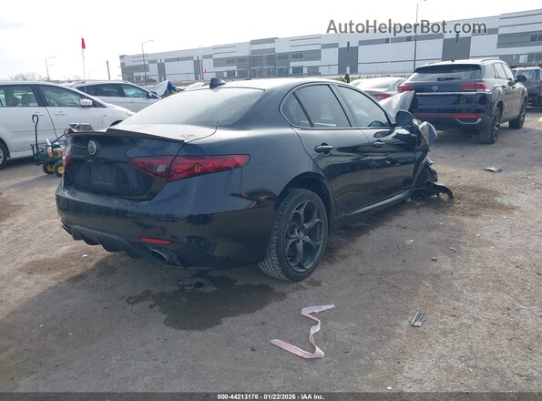ZARFAEEN0J7566599 2018 ALFA ROMEO GIULIA Black Trasero derecho