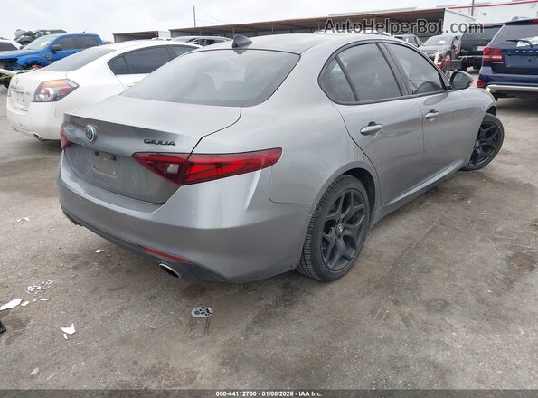 ZARFAMAN3M7644958 2021 ALFA ROMEO GIULIA Silver 