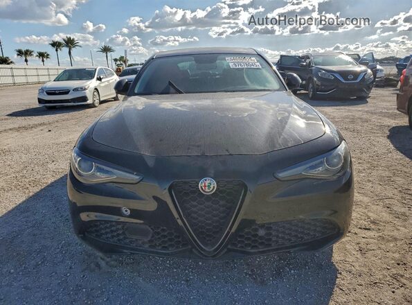 ZARFAMAN4K7622772 2019 ALFA ROMEO GIULIA Black Հետևի տեսք