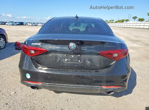 ZARFAMAN4K7622772 2019 ALFA ROMEO GIULIA Black Սալոնի դիմացի տեսք