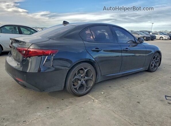 ZARFAMAN5K7601509 2019 ALFA ROMEO GIULIA Black Задня права чверть