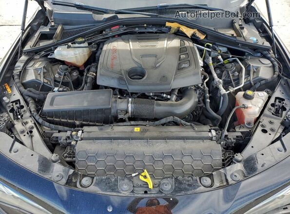 ZARFAMAN5K7601509 2019 ALFA ROMEO GIULIA Black Вид задньої частини салону