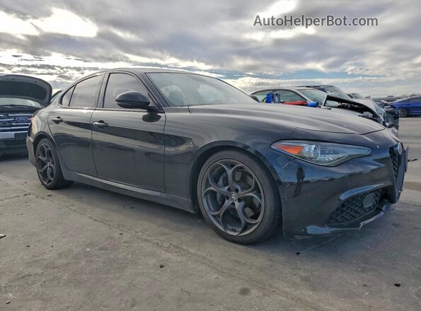 ZARFAMAN5K7601509 2019 ALFA ROMEO GIULIA Black Передня права чверть